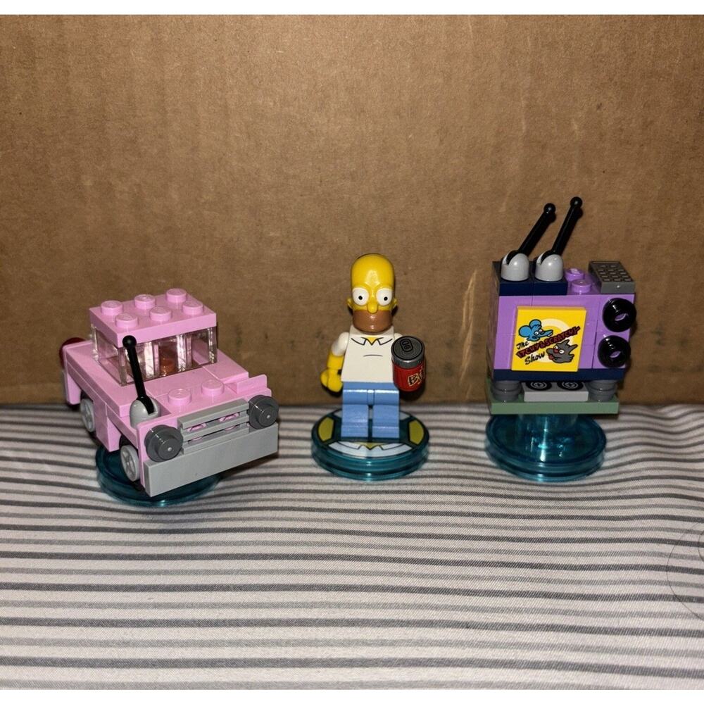 LEGO Dimensions Level Pack The Simpsons Homer Minifigs With Tags